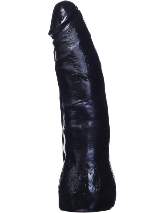 Dildo StrapOn Doc Johnson Vac-U-Lock 7" Thin Dong CodeBlack - Negru