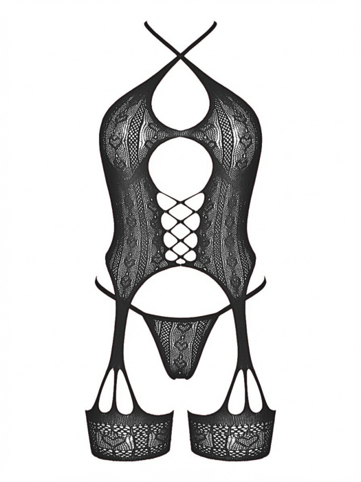 Set Lenjerie Intima Leg Avenue - Negru