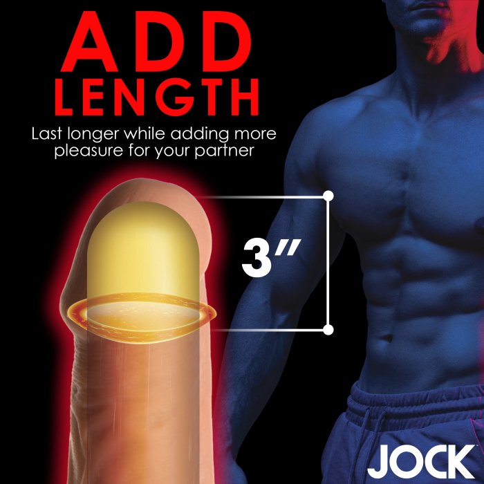 Prelungitor Penis, XR-Jock, »Enlargement Steath Brown«, Maron, [+ 7,6 cm]