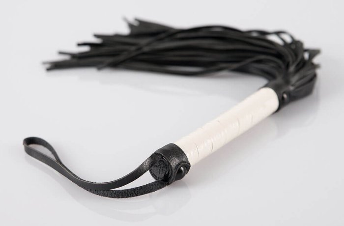 Bici BDSM, Bad Kitty, Diamon Cut, Negru-Alb