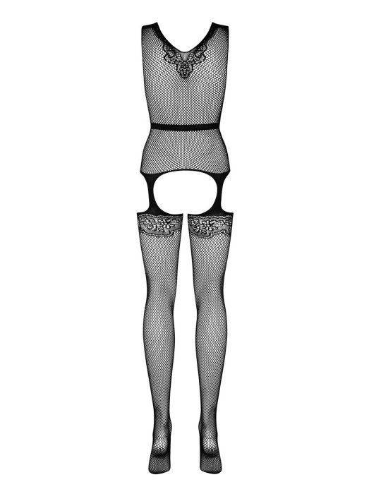 Bodystocking Obsessive Spicy F217 - Negru