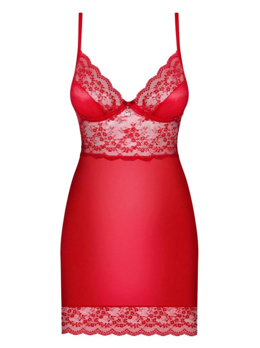 Set Neglije si Bikini Obsessive - Rosu