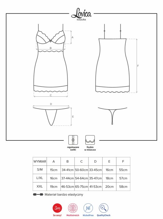 Set Neglije si Bikini Obsessive - Rosu