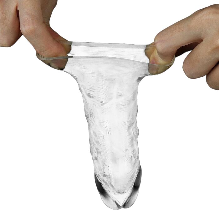Prelungitor Penis Lovetoy »Flawless Clear +1« 15,5 cm