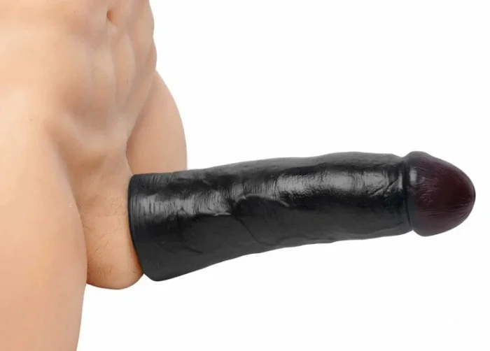 Prelungitor penis LeBrawn Extra Large Extender Sleeve - Negru