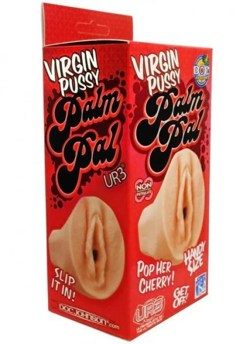 Masturbator Doc Johnson "Virgin Palm Pal" 12,7 cm - Natural##