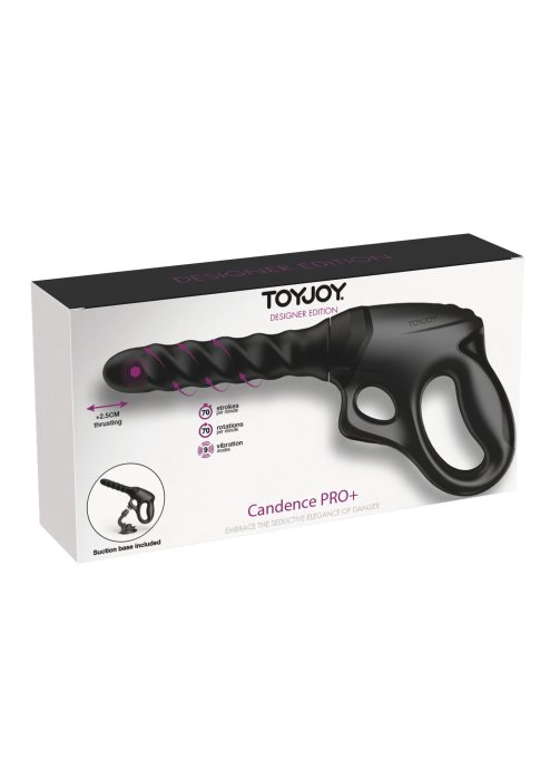 Masina Sex Cadence Fatale PRO+, TOYJOY Designer Edition - Vibratii, rotatii si lovituri de ciocan