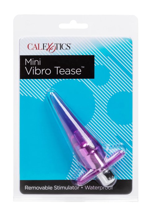 Vibrator Anal Calexotics  »Mini Vibro Tease« 10 cm - Roz