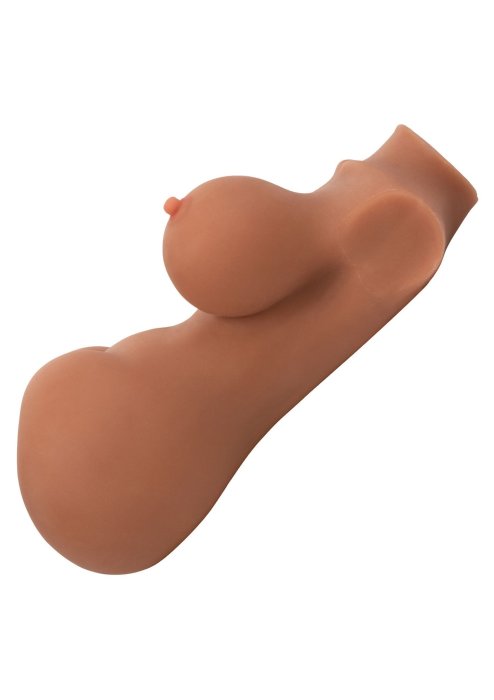 ​​Corp silicon femeie Stroke It Body Banger, CalExotics - Brown​