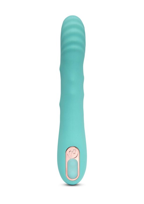 Bagheta Vibrator Roxii Roller Motion Wand AQUA Sensuelle - Turcoaz Mint