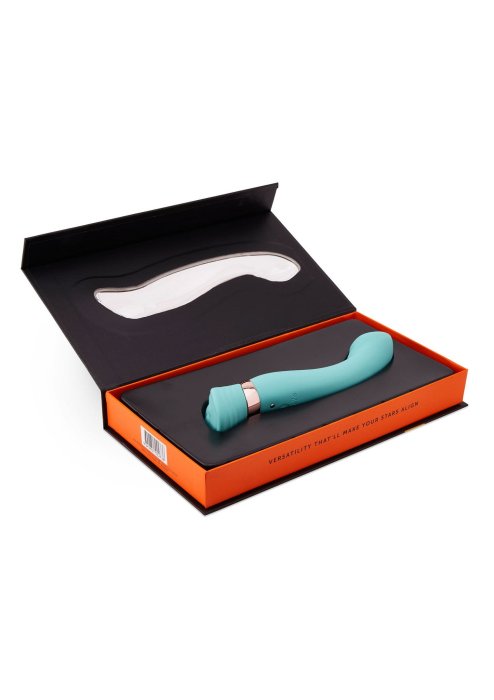 Bagheta Vibrator Geminii XLR8 Wand AQUA Sensuelle - Turcoaz Mint