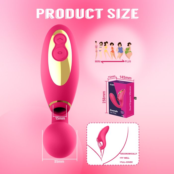 Vibrator Stimulator multifuncțional cu suctiune, senzații unice, orgasme de neegalat - accesorii incluse