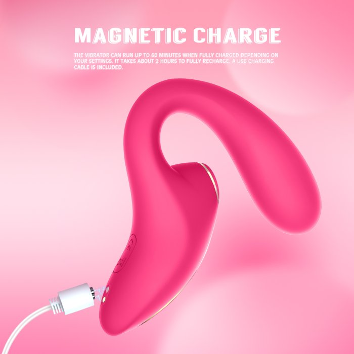 Vibrator Stimulator multifuncțional cu suctiune, senzații unice, orgasme de neegalat - vedere spate