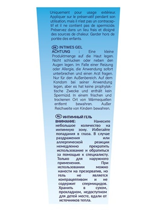 Lubrifiant intim pe baza de apa, Moi BTB - 75 ml