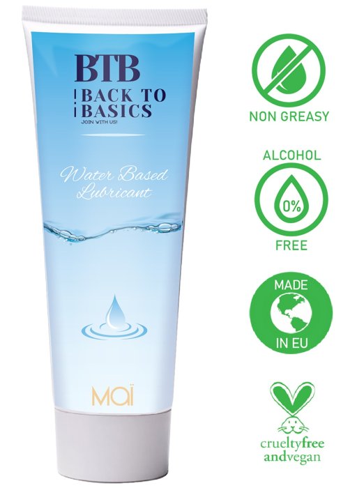 Lubrifiant intim pe baza de apa, Moi BTB - 75 ml