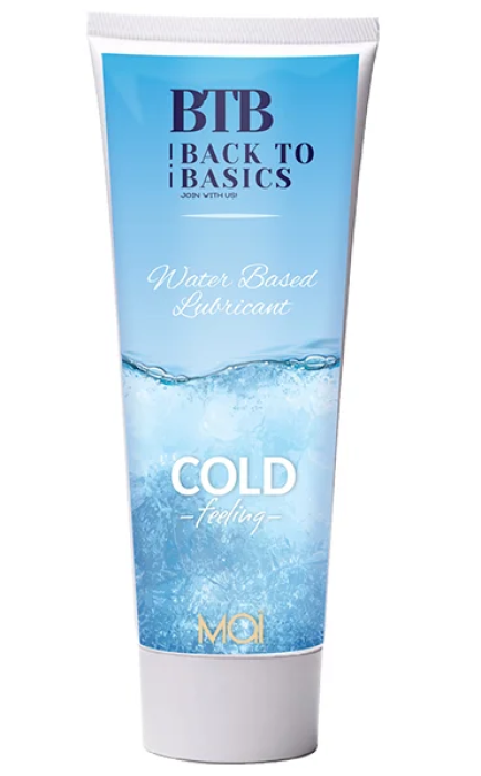 Lubrifiant intim pe baza de apa, Moi BTB Cool Feeling - 75 ml