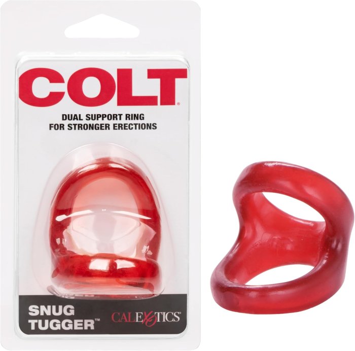 Inel penis COLT Snug Tugger Red