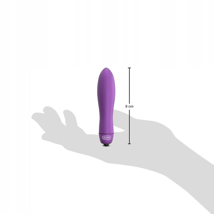 Vibrator DUREX Intense Delight Bullet Mini, Silențios și Discret - vedere laterala