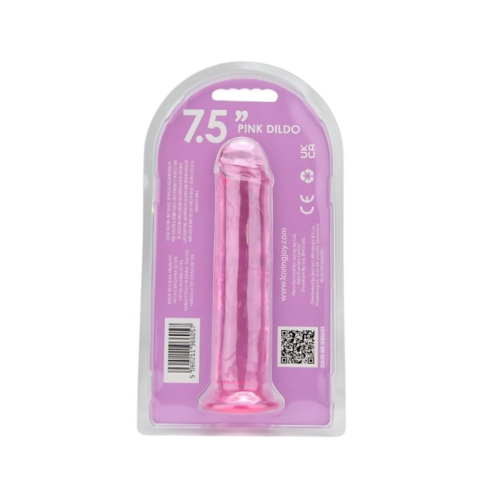 ​Dildo natural realistic, Loving Joy, 20 cm, Roz