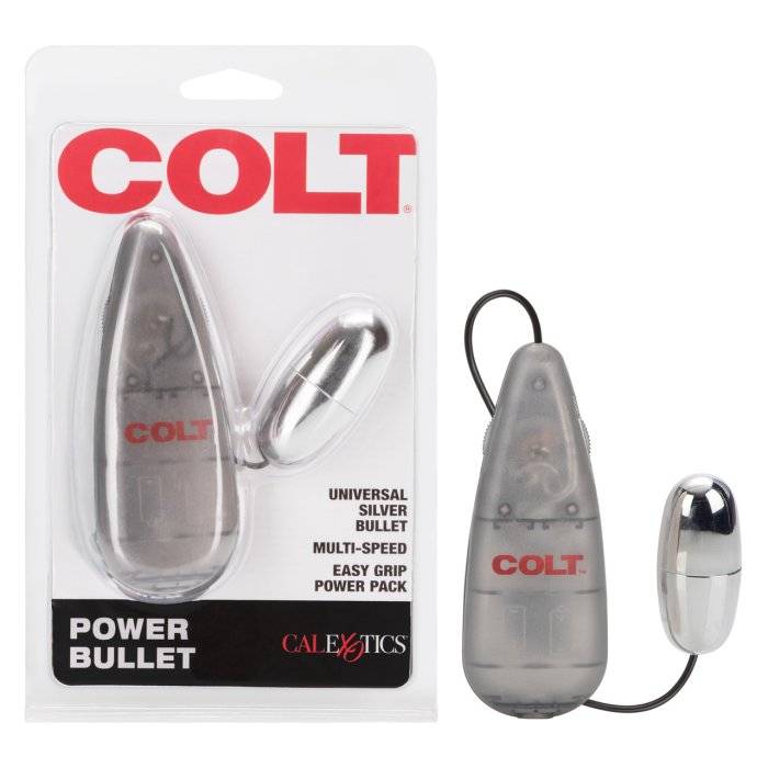 Ou Vibrator COLT Multi-Speed Power Bullet Metal - vedere frontala