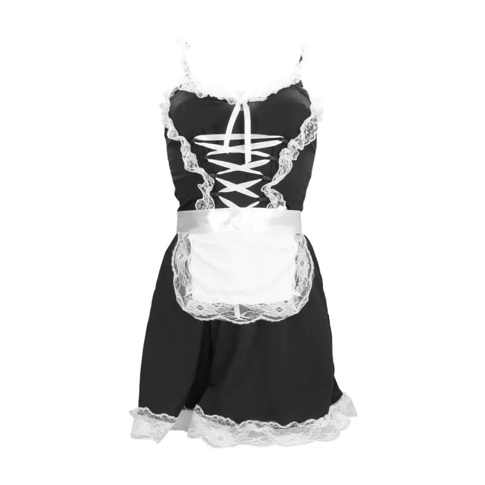Costum de servitoare franceza, S-Line by Shots - negru