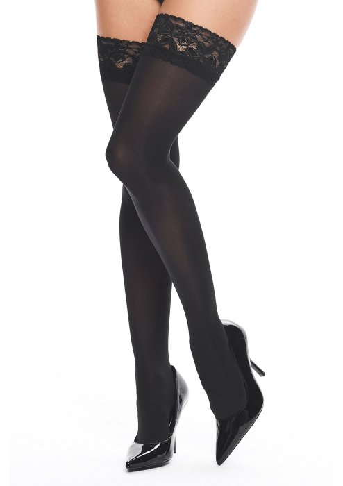 Ciorapi autoportanti Kotek Hold Ups H026 50 DEN – vedere frontala