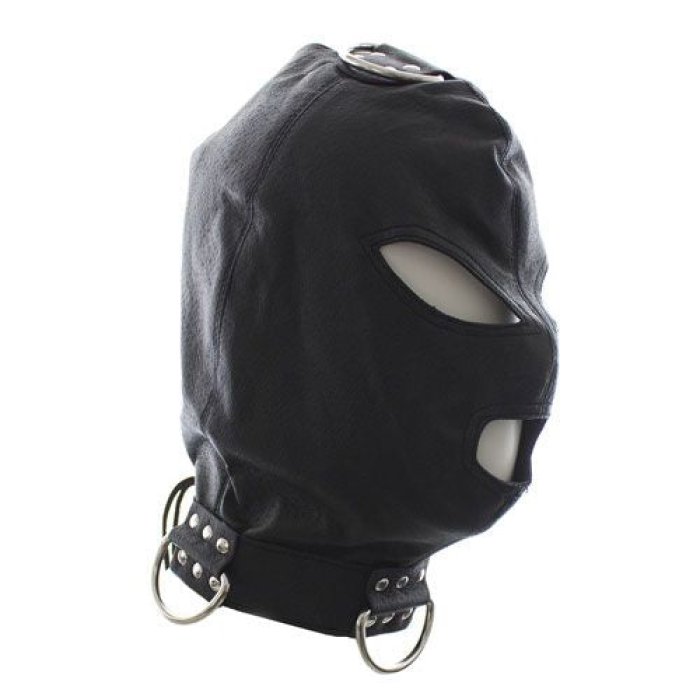 Masca cu siret si inel collar Toyz4Lovers - Negru - vedere 16