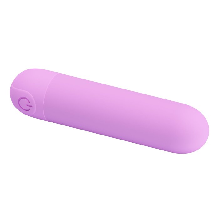 Mini vibrator bullet Stefan Pretty Love Violet - mod de utilizare extern