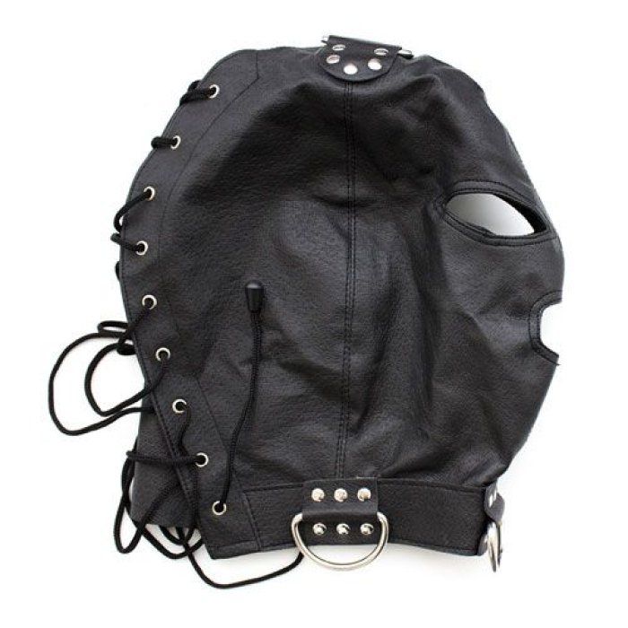 Masca cu siret si inel collar Toyz4Lovers - Negru - vedere 17
