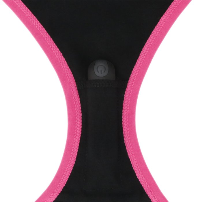 Chiloti cu Vibratii, Lovetoy, model Slut - Negru