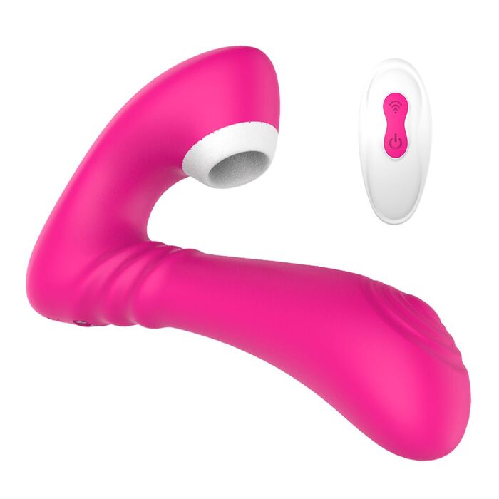 Vibrator cu suctiune Elys Sublime, Toyz4Lovers - Roz