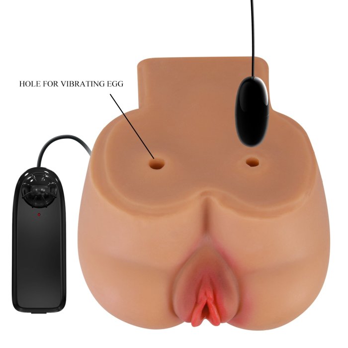 Masturbator Vagin Artificial, Crazy Bull, Kyle, cu vibratii - natural