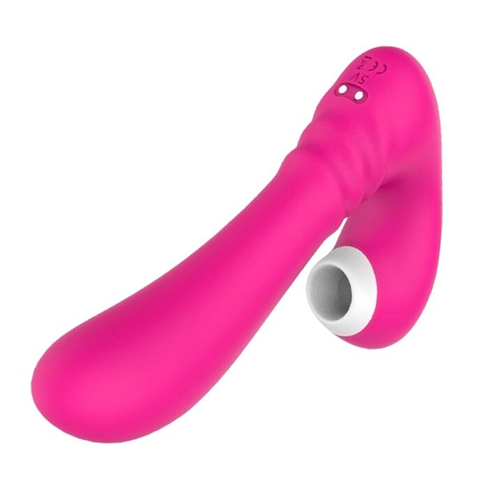 Vibrator cu suctiune Elys Sublime, Toyz4Lovers - Roz