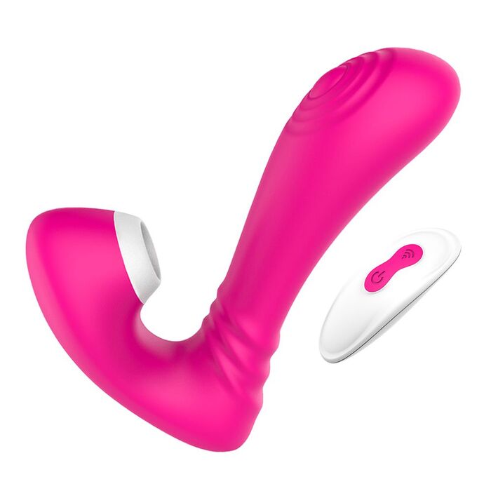 Vibrator cu suctiune Elys Sublime, Toyz4Lovers - Roz