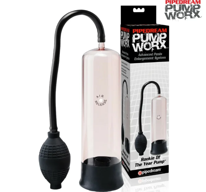 Pompa Penis, Pipedream, Pump Worx Rookie Of The Year Potent#