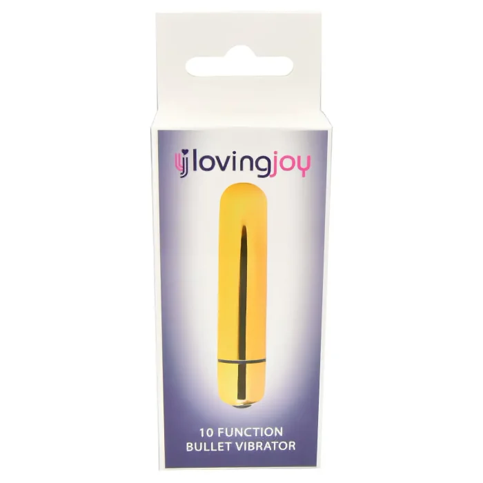 Vibrator Loving Joy 10 programe - Auriu