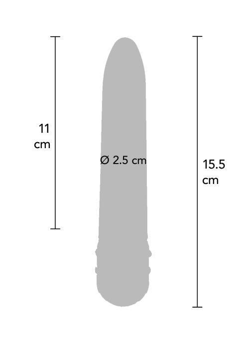 Vibrator Diamond Superbe, cu strasuri, rosu