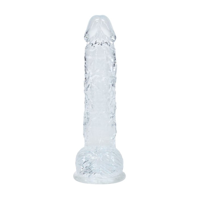 Dildo realist RealRock 12.7 cm transparent