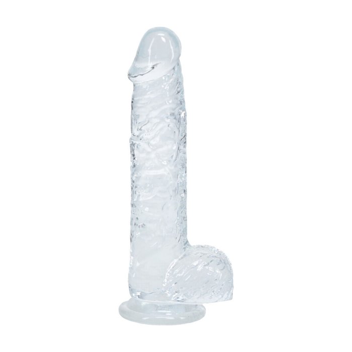 Dildo realist RealRock 12.7 cm transparent