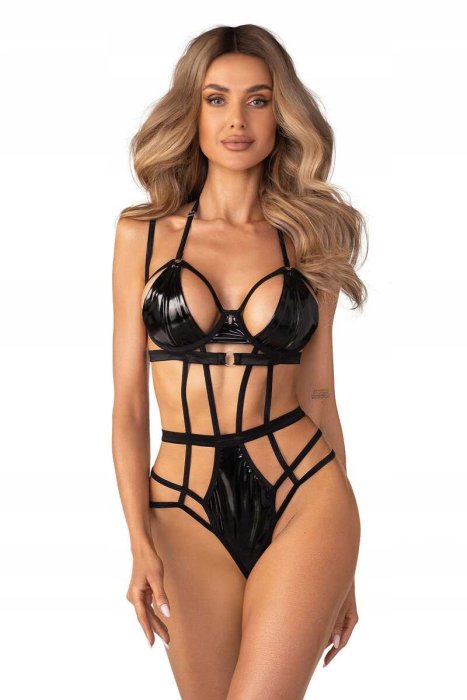 Body Obsessive Keira Lise Teddy - Negru