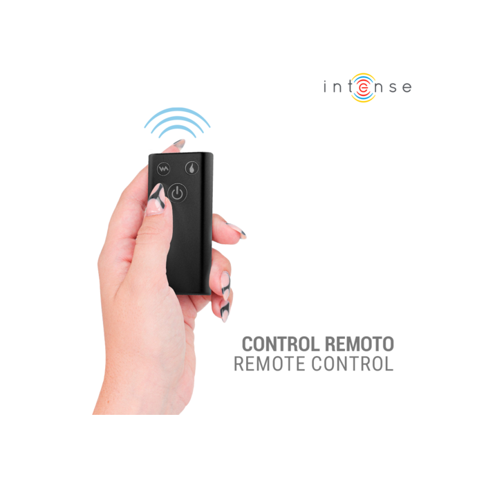 Vibrator Thrust cu Telecomanda si Funcție de incalzire - Intense Cynthia - Rosu
