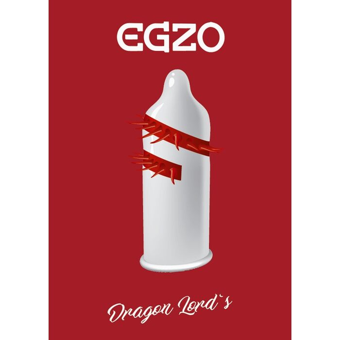 Prezervativ Egzo Dragon Lord's