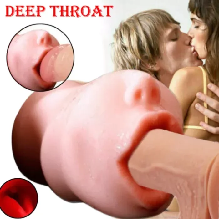 Masturbator, Loving Joy, Real Feel Blow Job Stroker, 16 cm - vedere frontala