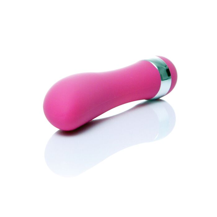 Vibrator Mini Wand Ladyfinger pentru punctul G- Roz