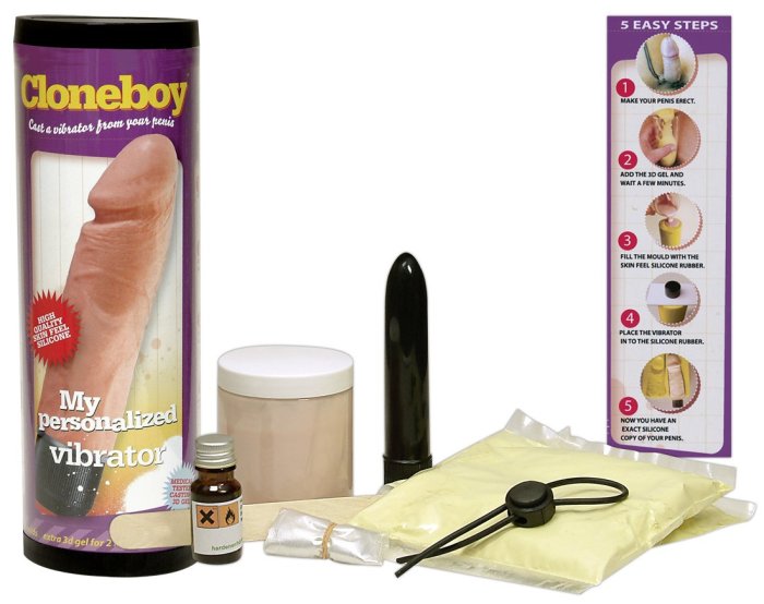 Vibrator HAOOY »Cloneboy« 20 cm - Natural