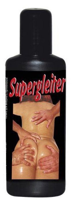 Ulei de masaj Supergleiter 200 ml - detaliu design