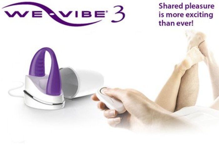 We-Vibe 3 Purple - culoare si material