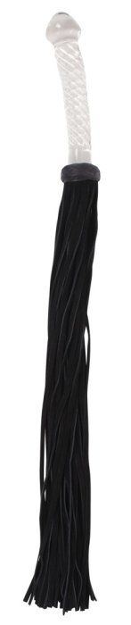 Bici maner penis stilizat de sticla, Flogger Glass