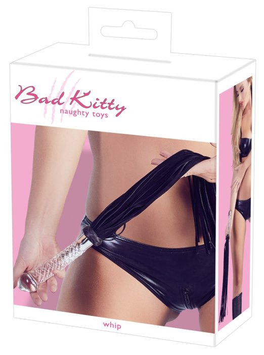Bici maner penis stilizat de sticla, Flogger Glass