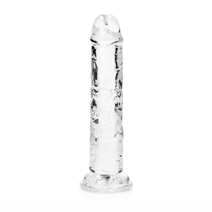 Dildo Realistic REALROCK Suction Cup - 16 cm, Transparent_3
